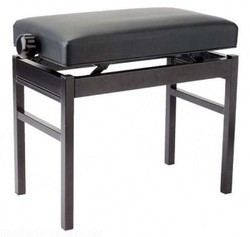 Stagg PB43-MET S/BK Klavierbank aus Metall für Keyboard oder Digitalpiano