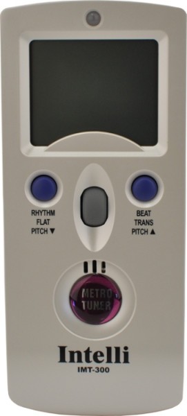 Intelli PIMT300 Automatisches chromatisches Stimmgerät und Digitalmetronom weiss