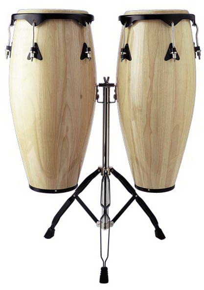 Stagg CWM-N-D 10 Zoll +11 Zoll Congaset Holzkessel