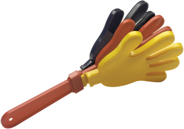 Stagg GGH-DE Kunststoff Go-Go Handklapper in der deutschen Nationalfarbe