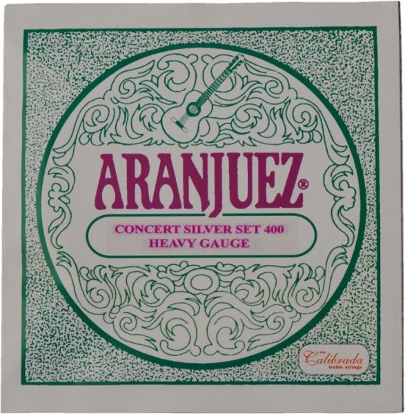 Aranjuez A400 Concert Silver Konzertgitarrensaiten High Tension Satz