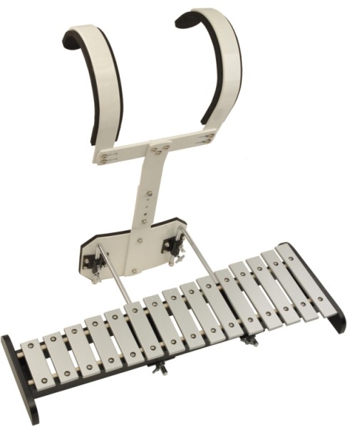 Steinbach Marching Glockenspiel mit 15 Klangplatten aus Metall diatonisch