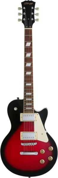 Stagg L320-RDS Translucent Rock ,L, E-Gitarre