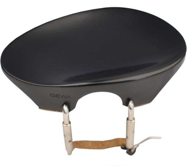 Gewa Kinnhalter Modell Flesch rund 4/4 Geige/Violine Ebenholz