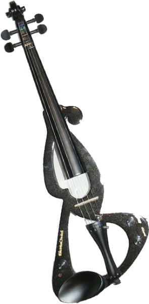 Steinbach E-Geige in schwarz 4/4 Set mit Tasche