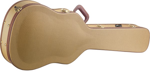 Stagg GCX-W GD Gold Tweed Deluxe-Koffer für 41" Western/Dreadnought-Gitarre