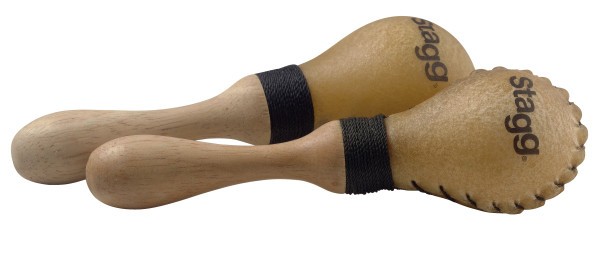 Stagg MSN-1 Mini-Maracas Naturfell Paar