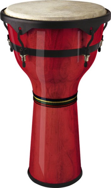 Stagg DWM-13-R 13 Zoll Djembe Holzkessel