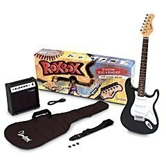Westone 4/4 E-Gitarren Starter-Set mit ST-Gitarre XS5 in Ebony