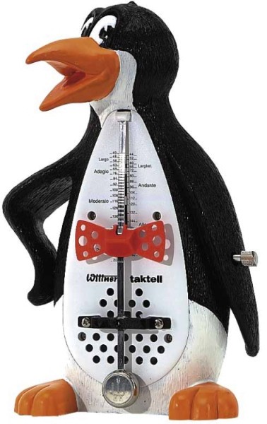 Wittner Taktell in Tierform Modell PINGUIN ohne Glocke ABVERKAUF