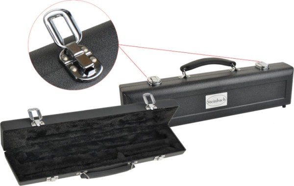 Steinbach Querflötenkoffer, Hartschalenkoffer für Querflöte