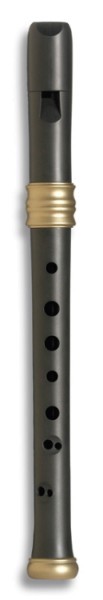 Mollenhauer Blockflöte Adri's Traumflöte Sopran 0119S Schwarz, Barock
