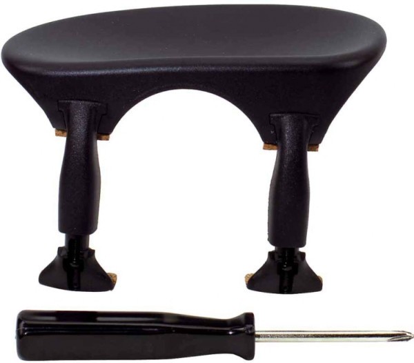 Wittner Kinnhalter für 4/4 Geige / Violine zentriert Hi-Tech Kunststoff Allergiegetestet Anatomisch