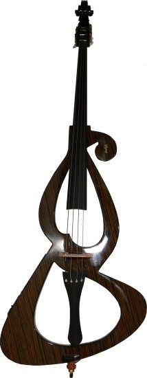 Steinbach 3/4 E-Kontrabass SEDB-100 mit Bogen Kolophonium und gepolsterter Tasche