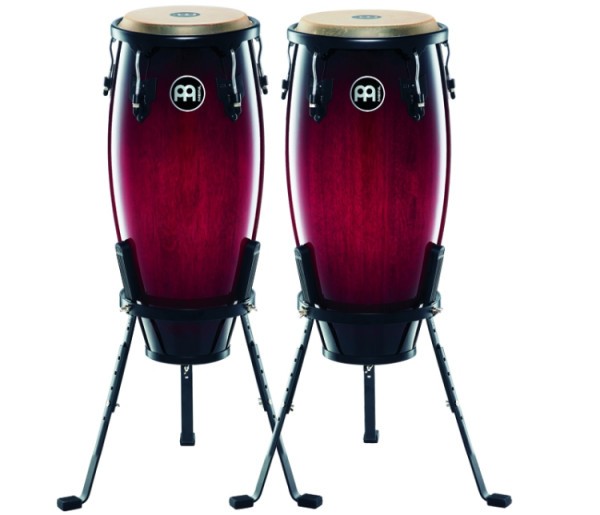 MEINL Conga-Set 10 Zoll + 11 Zoll HC555WRB Wine Red Burst