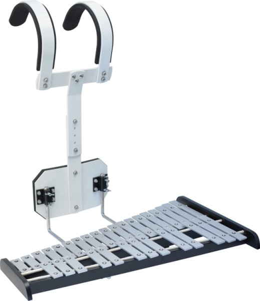 B-Ware Steinbach Marching Glockenspiel mit 32 Klangplatten aus Metall chromatisch