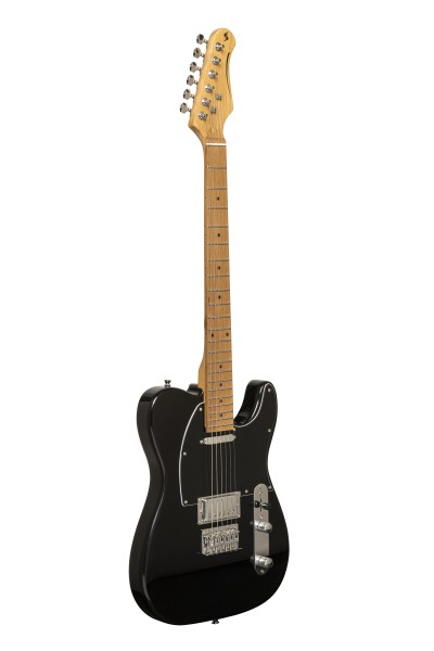 Stagg SET-PLUS BK Vintage "T" Serie - Plus E-Gitarre
