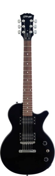 Stagg L250 3/4 BK Flat-top Rock ,L, 3/4 E-Gitarre