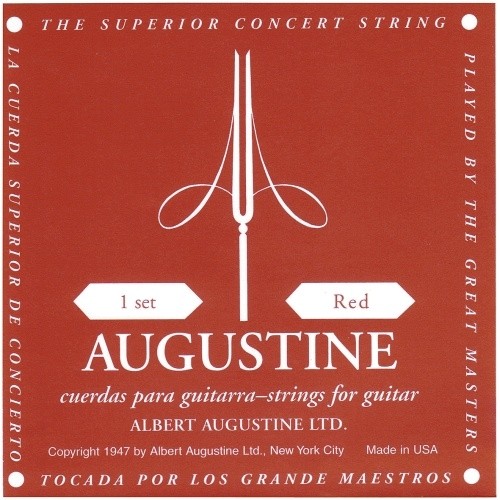 Augustine Saiten für Klassik-Gitarre red