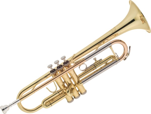 Jupiter JP-408L Bb-Trompete in Goldmessing