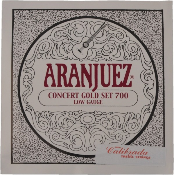 Aranjuez A700 Concert Gold Konzertgitarrensaiten Low Tension Satz