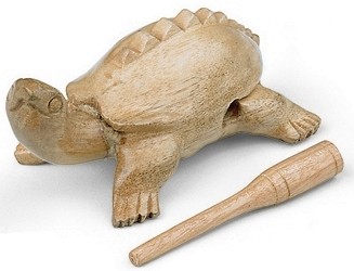 MEINL NINO Guiro Schildkröte Holz