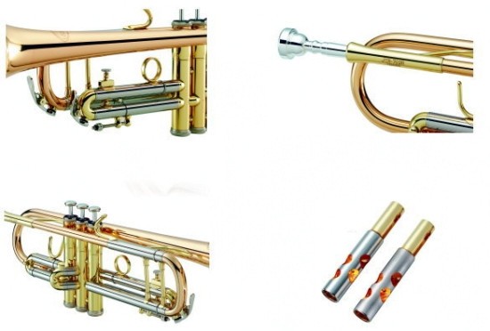 Jupiter Bb- Trompete in Goldmessing JP-702RL-F