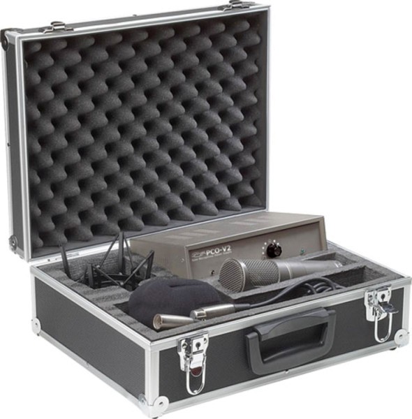Stagg PGTV-95 SET Profi Röhrenmikrofon mehrfache Richtcharakteristik mit Hardcase u. Zubehör