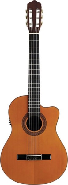 Stagg C847CBB S 4/4 Elektroakustik Klassikgitarre mit A3.2 B-Band EQ 4-band