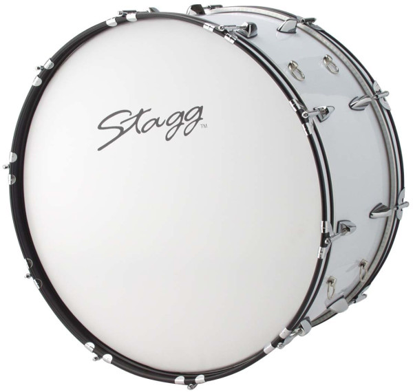 Stagg MBD-2612 12 Zoll x 26 Zoll Marching Bassdrum mit Riemen u. Schlegel