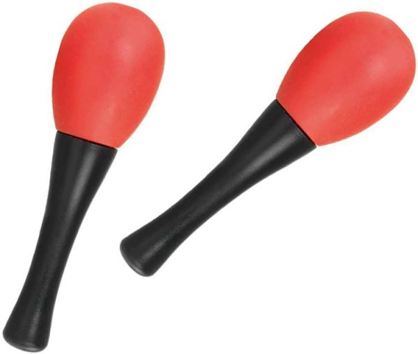 CLUB SALSA Mini Maracas rot