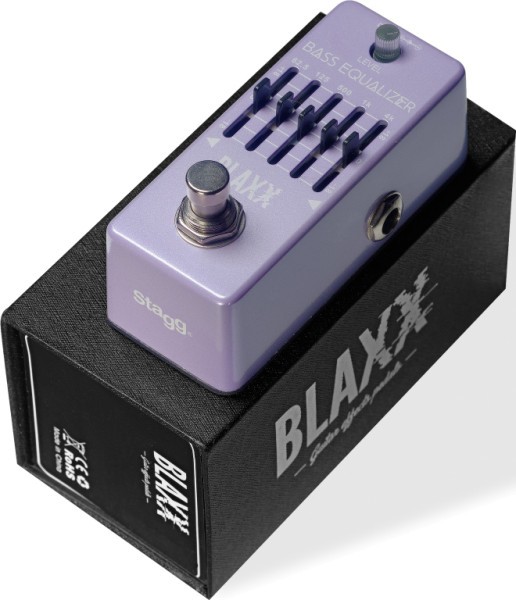 BLAXX 5-band EQ-Bodenpedal für Bassgitarre