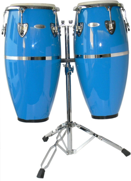 Steinbach Fiberglas Conga Set SCSFG-BL 10 Zoll +11 Zoll