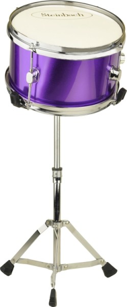 Steinbach Snare Drum 10x6 Zoll für Kinderschlagzeug lila inkl. Ständer