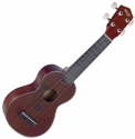 Stagg Sopranukulele US20 FLOWER Natodecke inkl. schwarzer Nylontasche 