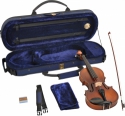 Steinbach 1/4 Geige im SET Ebenholzgarnitur angeflammter Boden 