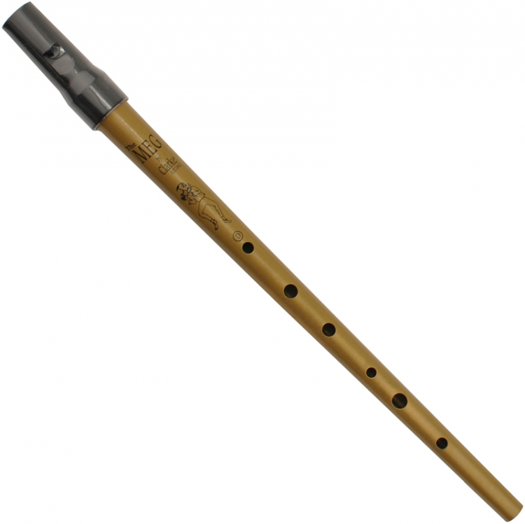 Clarke Pennywhistle in D-Stimmung Tin Whistle The MEG by Clarke gold ...